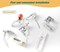 48Pcs Sewing Machine Presser Feet Foot Set for Brother, Babylock, Singer, Janome, Elna, Toyota, New Home, Simplicity, Kenmore